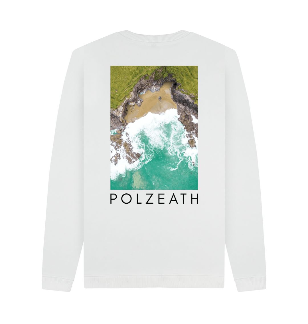 White Polzeath III Sweatshirt