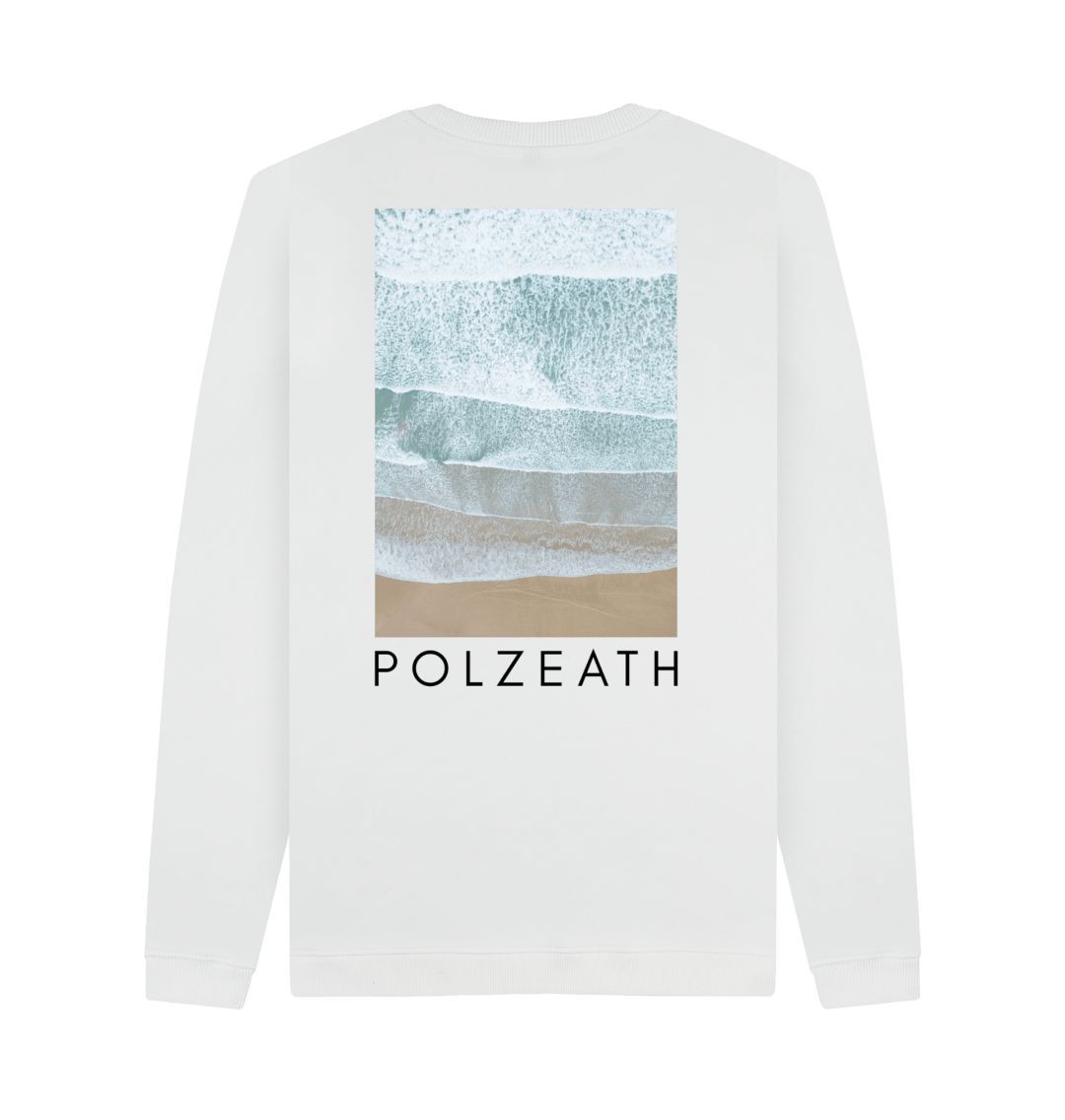 White Polzeath I Sweatshirt