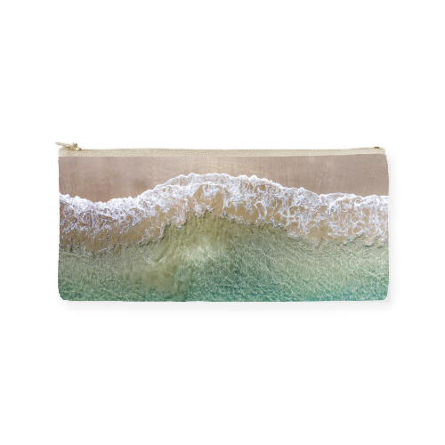 Sweeping Wave Organic Pencil Case
